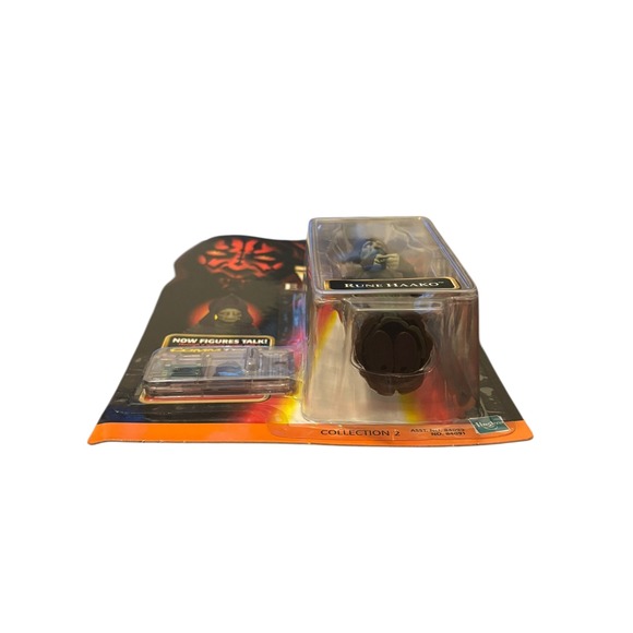 Star Wars Episode I Rune Haako 1999 Hasbro CommTech Chip Action Figure New - Picture 9 of 16